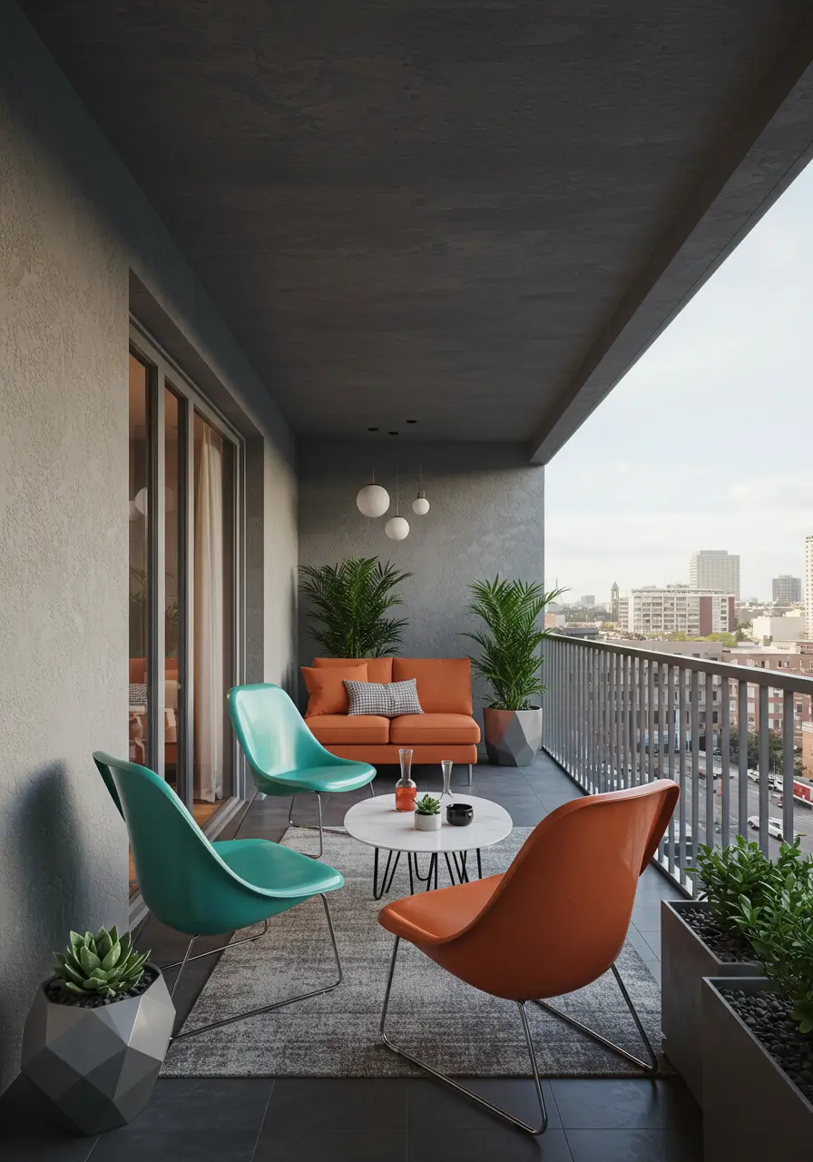 This design captures the iconic style of mid-century modern design, emphasizing clean lines, organic shapes, and the seamless integration of indoor and outdoor living. The concept appeals to design enthusiasts who appreciate timeless aesthetics and functional beauty.