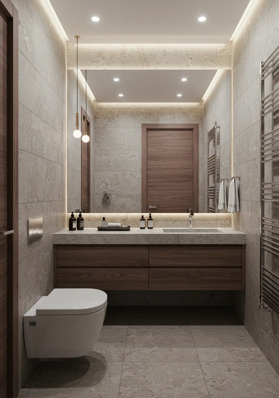 Inspired by ancient architecture and the raw power of stone, this concept creates drama through the use of massive, singular elements that command respect and attention.