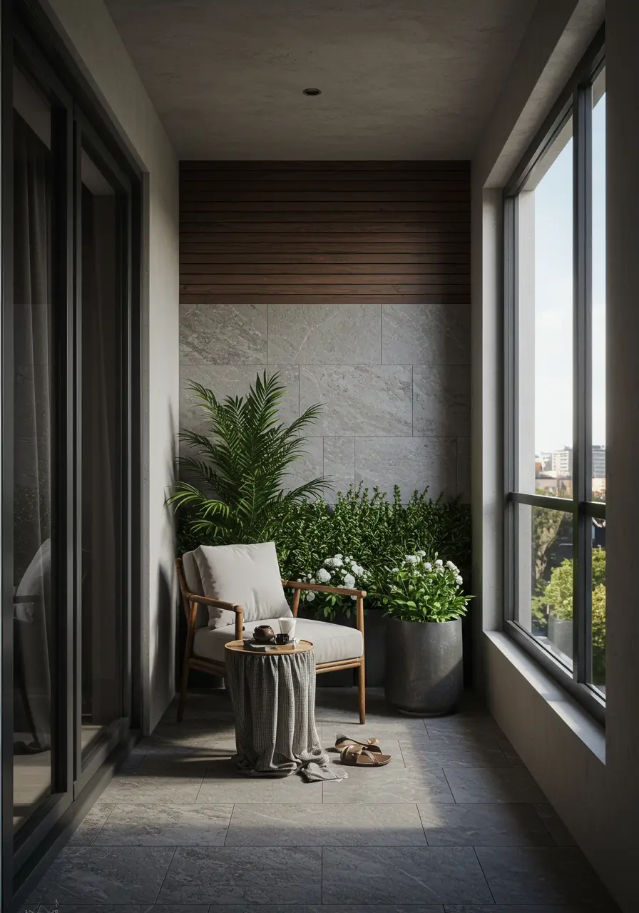 This concept explores the interplay between smooth and rough textures while maintaining visual simplicity, creating tactile interest that engages the senses without overwhelming the clean aesthetic.