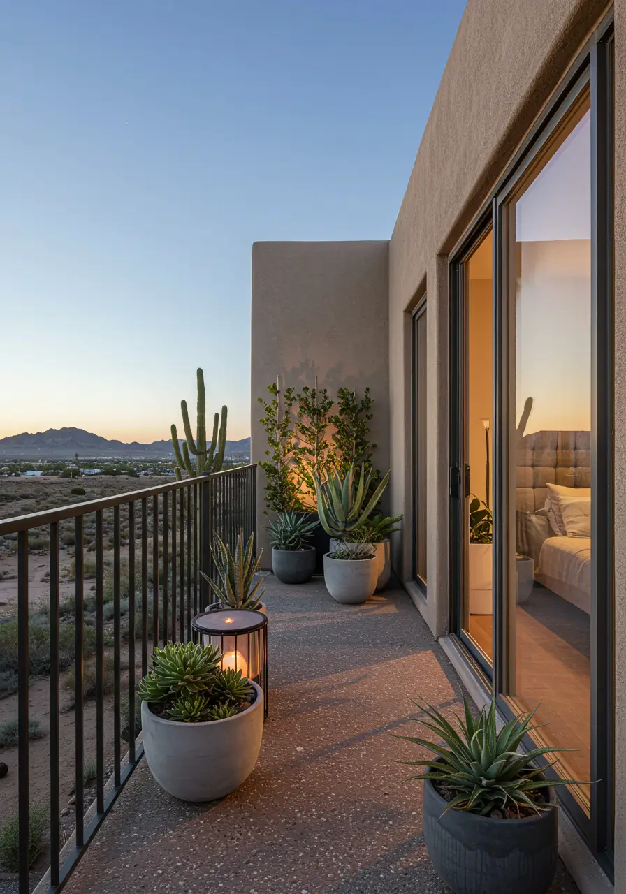 Inspired by mid-century desert homes and the natural beauty of the Southwest, this design emphasizes clean lines and drought-resistant landscaping.