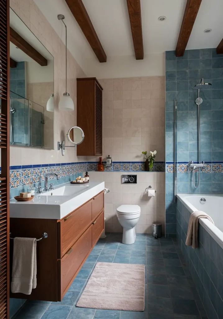 Inspired by luxury Mediterranean villas and coastal resorts, this concept brings warmth and old-world charm through natural materials and sun-baked colors. Perfect for homeowners who love European travel and want to recreate that vacation feeling at home.
