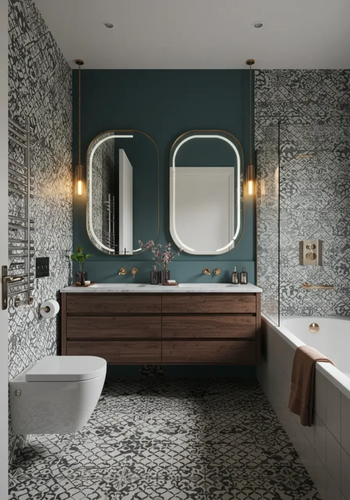 Embracing "more is more" philosophy, this design celebrates bold patterns, vibrant colors, and eclectic mixing for those who love visual excitement and personal expression.