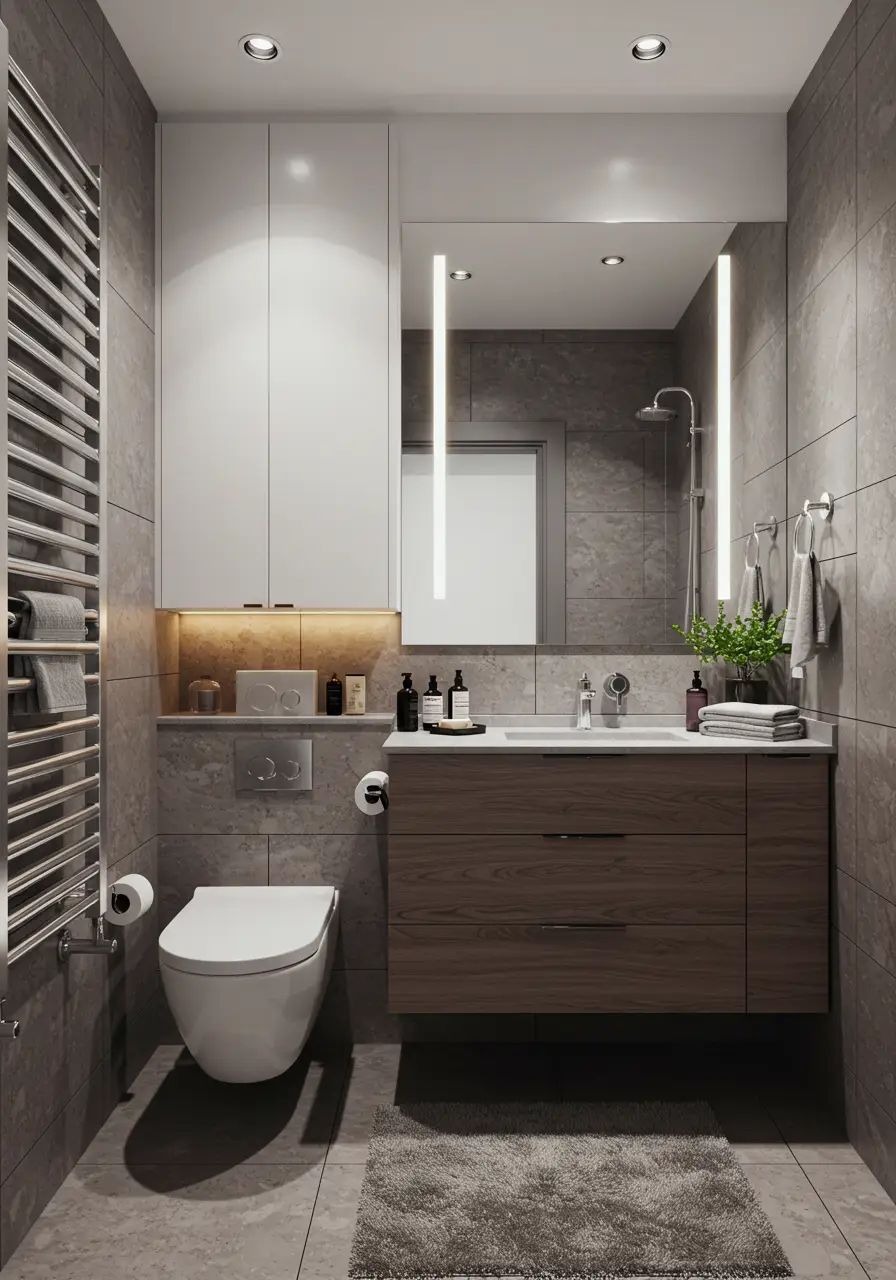 Embodying the essence of converted industrial spaces, this design celebrates urban sophistication through refined materials and metropolitan sensibilities.