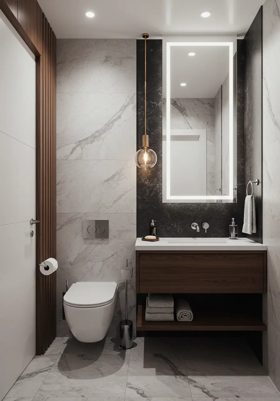 Inspired by contemporary museum architecture, this final concept achieves drama through bold structural elements and the interplay of light and shadow in a minimalist framework.