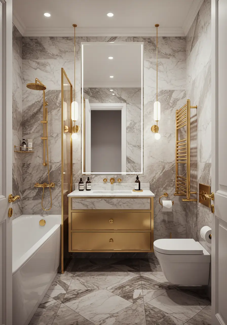 Capturing the effortless elegance of Parisian apartments, this design combines classical elements with contemporary functionality. Perfect for Francophiles and lovers of timeless European sophistication.