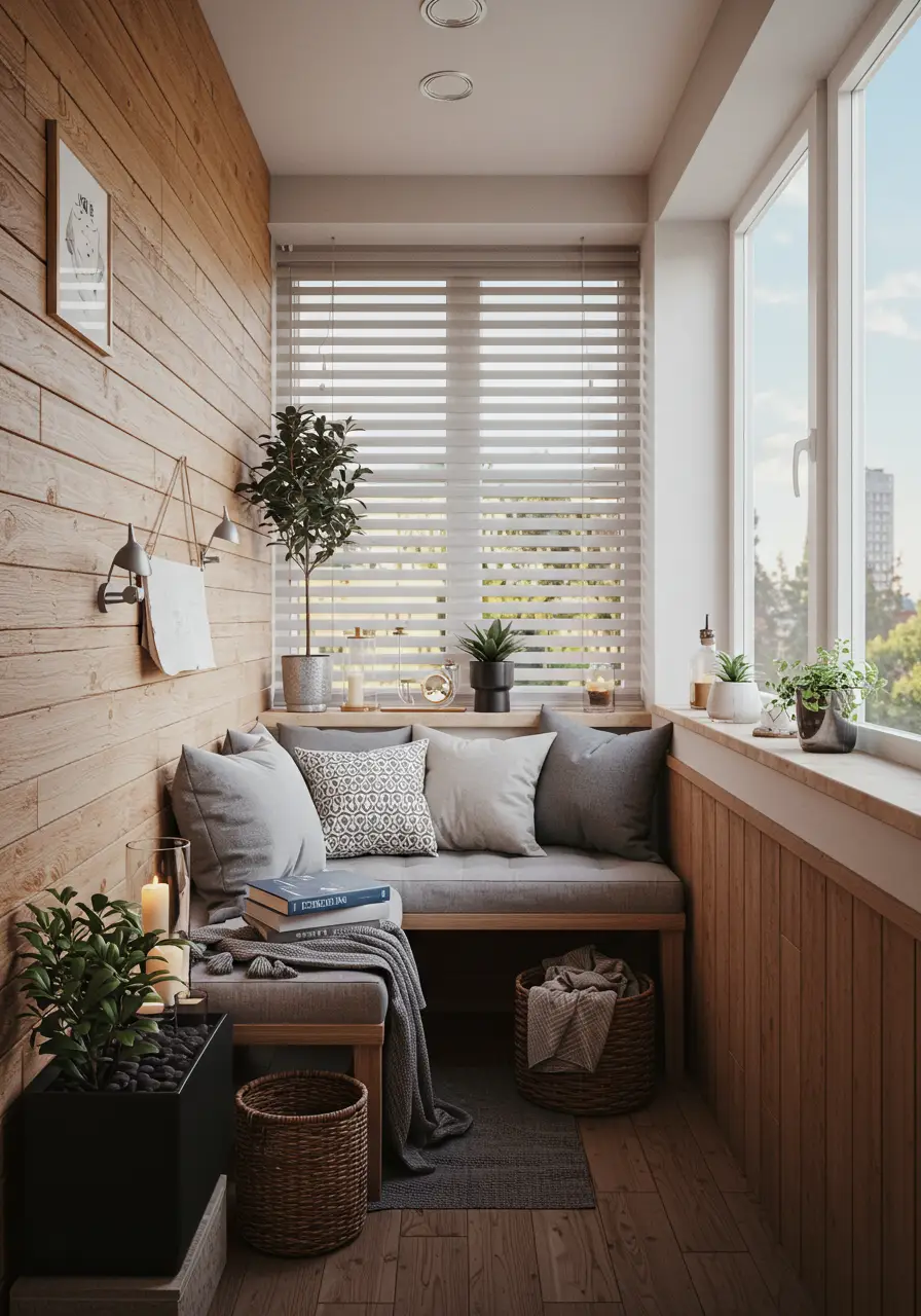 Embracing the Danish concept of hygge, this design creates the ultimate cozy retreat with layered textures, warm lighting, and comfortable seating perfect for year-round relaxation.