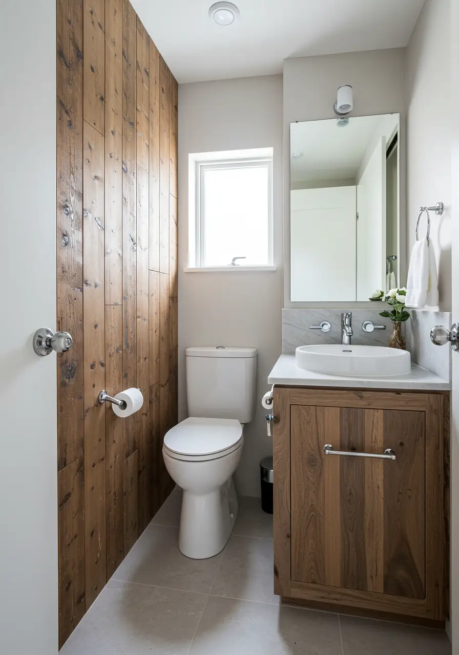 Combining the calming essence of ocean shores with sustainable design, this concept uses naturally weathered driftwood and ocean-inspired materials to create a tranquil coastal retreat.