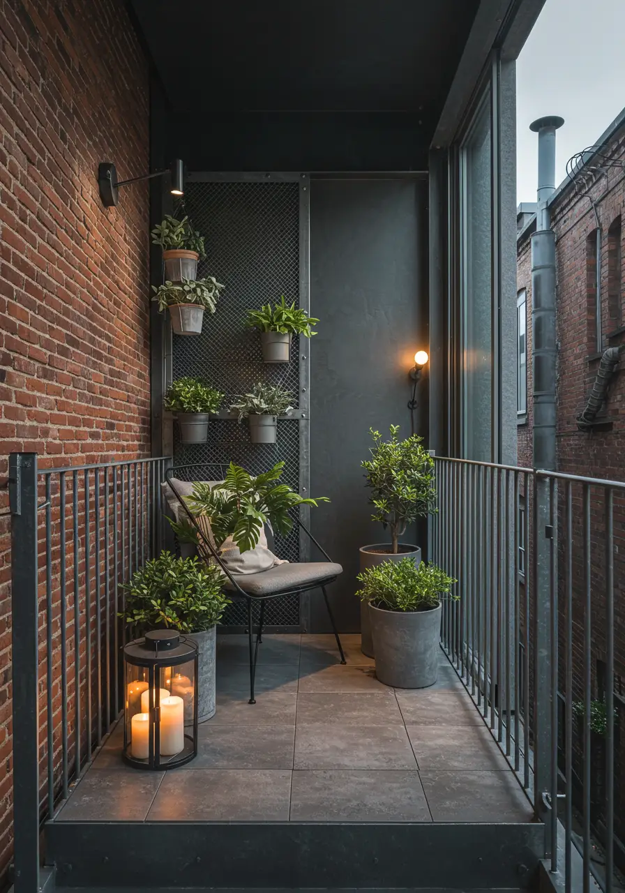 Taking cues from converted warehouses and modern industrial design, this concept extends the loft aesthetic outdoors with raw materials, exposed elements, and urban sophistication.