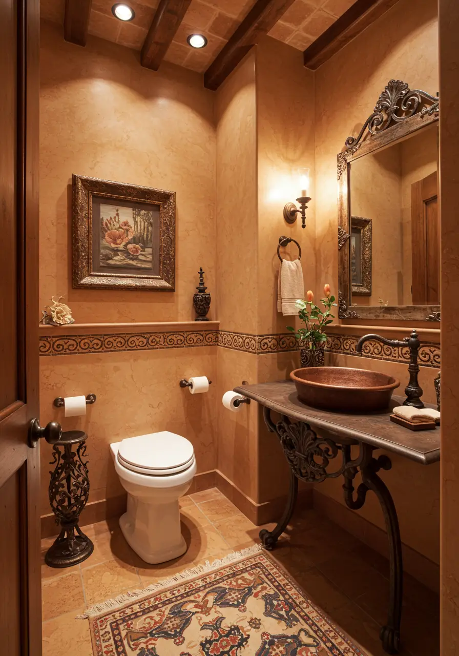 Drawing from the sun-soaked hills of Tuscany, this design celebrates Old World craftsmanship with warm earth tones, natural materials, and architectural details that evoke Mediterranean luxury.