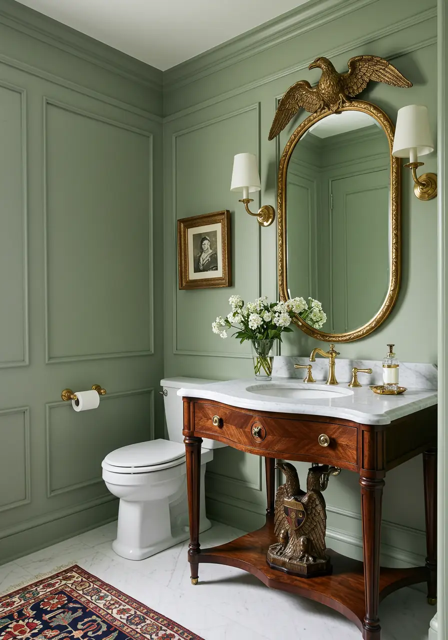 Honoring early American Federal architecture, this design emphasizes clean lines, classical proportions, and restrained ornamentation that reflects the refined taste of the early republic era.