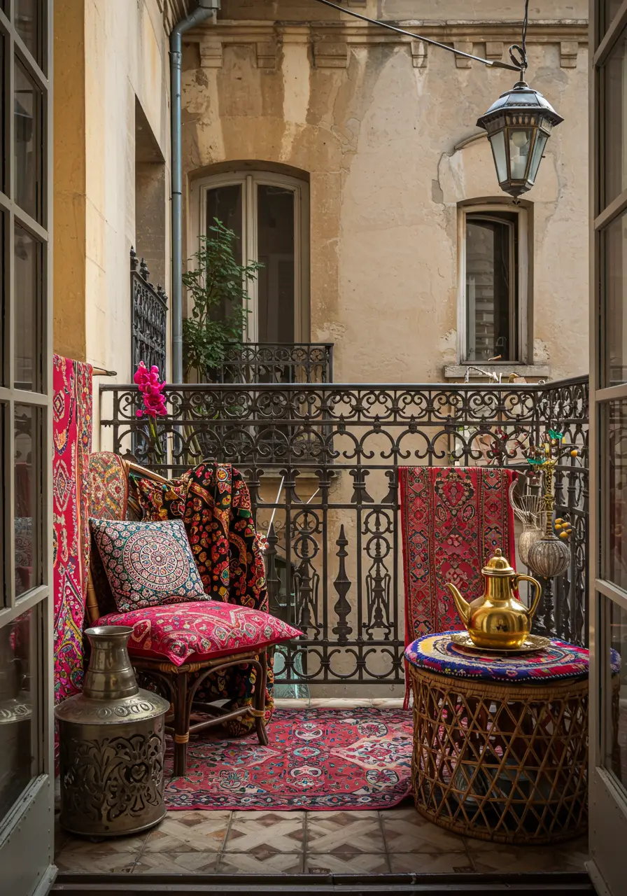 Celebrating the free-spirited bohemian lifestyle with influences from Moroccan markets, gypsy caravans, and global textiles, this eclectic design creates a worldly escape full of color and texture.