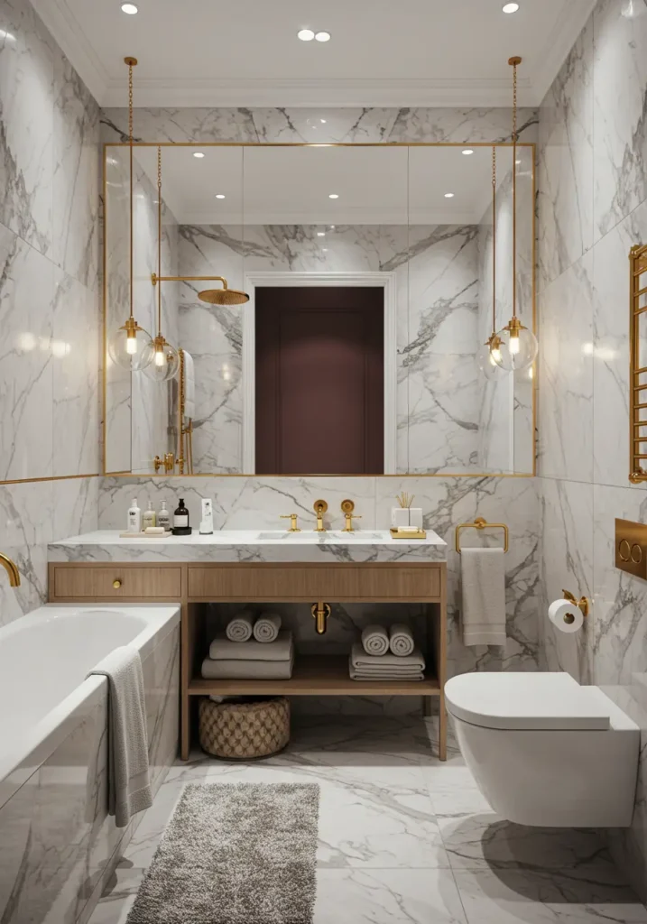 Drawing from five-star resort experiences worldwide, this design creates an everyday luxury retreat with premium materials and spa-like amenities.
