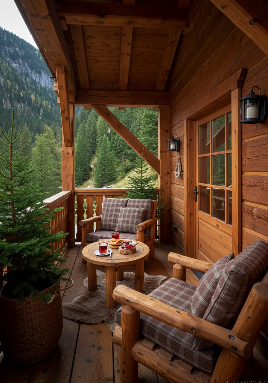 Bringing mountain lodge comfort to urban living, this cozy cabin design creates a woodsy retreat where flannel shirts and hot cocoa feel like everyday luxuries.