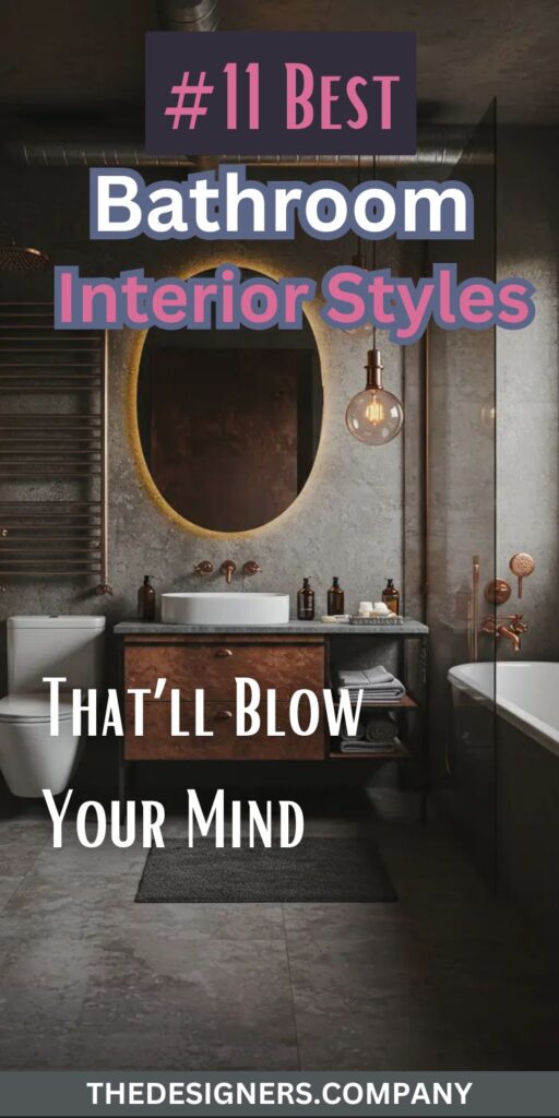 12 Bathroom Interior Styles That’ll Blow Your Mind - The Designers Company