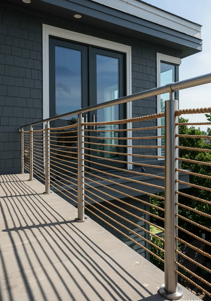 Capturing the timeless appeal of maritime design, this concept brings the serenity and sophistication of coastal living to any balcony, regardless of proximity to water.