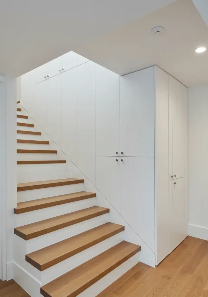Maximize every square inch with a sleek, minimalist approach that prioritizes function without sacrificing style, perfect for urban homes where space is at a premium.