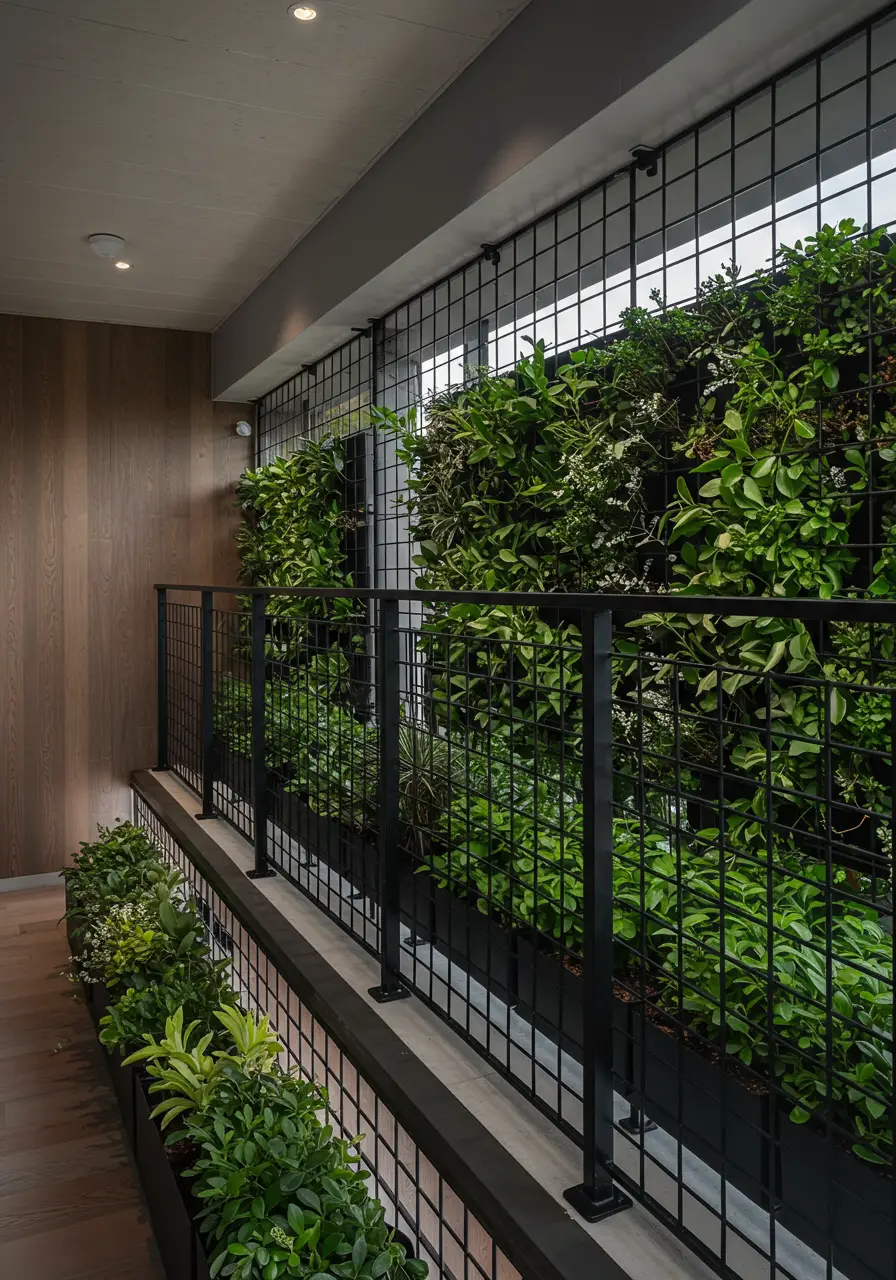 This innovative concept addresses the growing desire for biophilic design in urban environments, creating a customizable green wall that adapts to changing seasons and plant preferences.