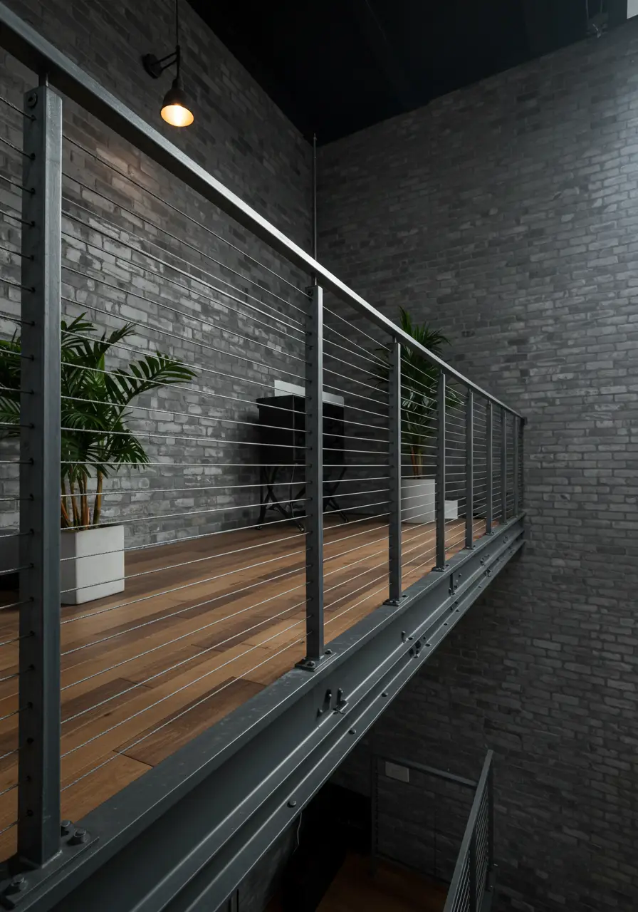 Celebrating raw urban aesthetics, this design transforms basic structural elements into bold architectural statements. The concept embraces the beauty of exposed materials and honest construction.