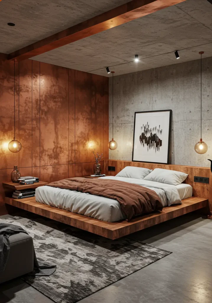 Inspired by high-end urban lofts, this design maximizes space with sleek lines, premium materials, and smart storage solutions for the ultimate modern basement suite.
