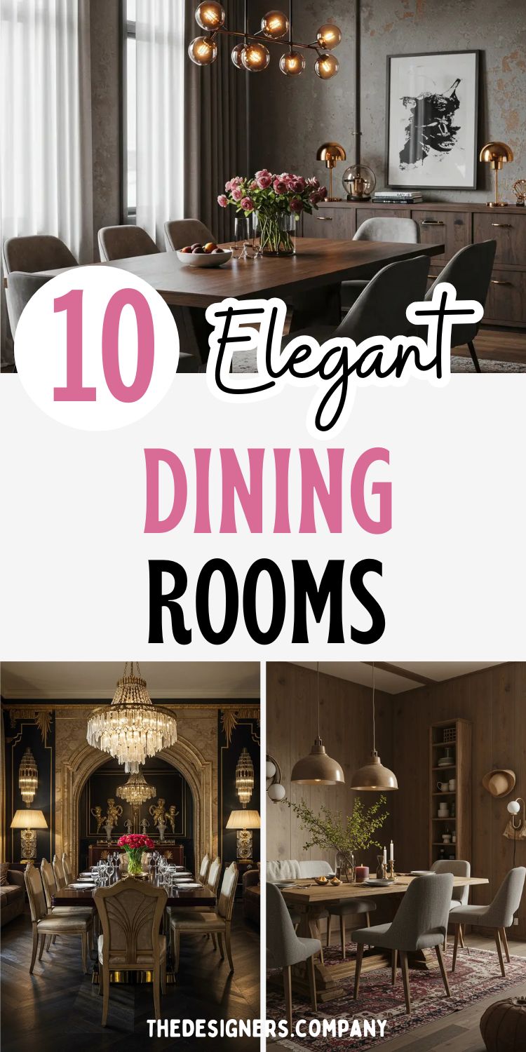 10 Elegant Dining Room So Beautiful, You’ll Never Want to Leave! - The ...