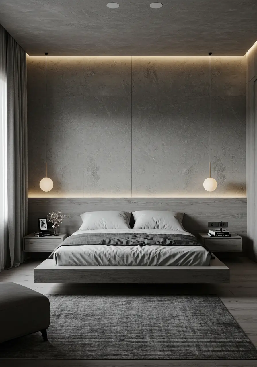Image features a sophisticated Art Deco-inspired bedroom design with gold geometric patterns, luxurious velvet furnishings, and a modern elegant aesthetic. The text '13 Elegant Bedroom Inspirations' is displayed prominently at the top. The overall style emphasizes glamour, elegance, and opulence, showcasing a high-end, contemporary bedroom design perfect for those seeking a chic, luxurious atmosphere in their home.