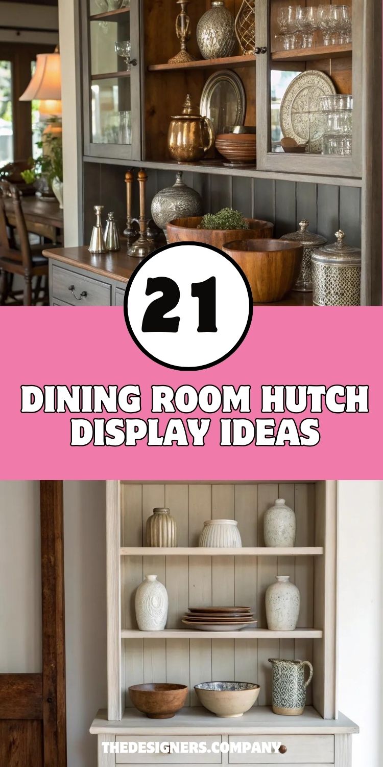 Dining Room Hutch Display Ideas: 21 Stylish Ways to Show Off Your Decor