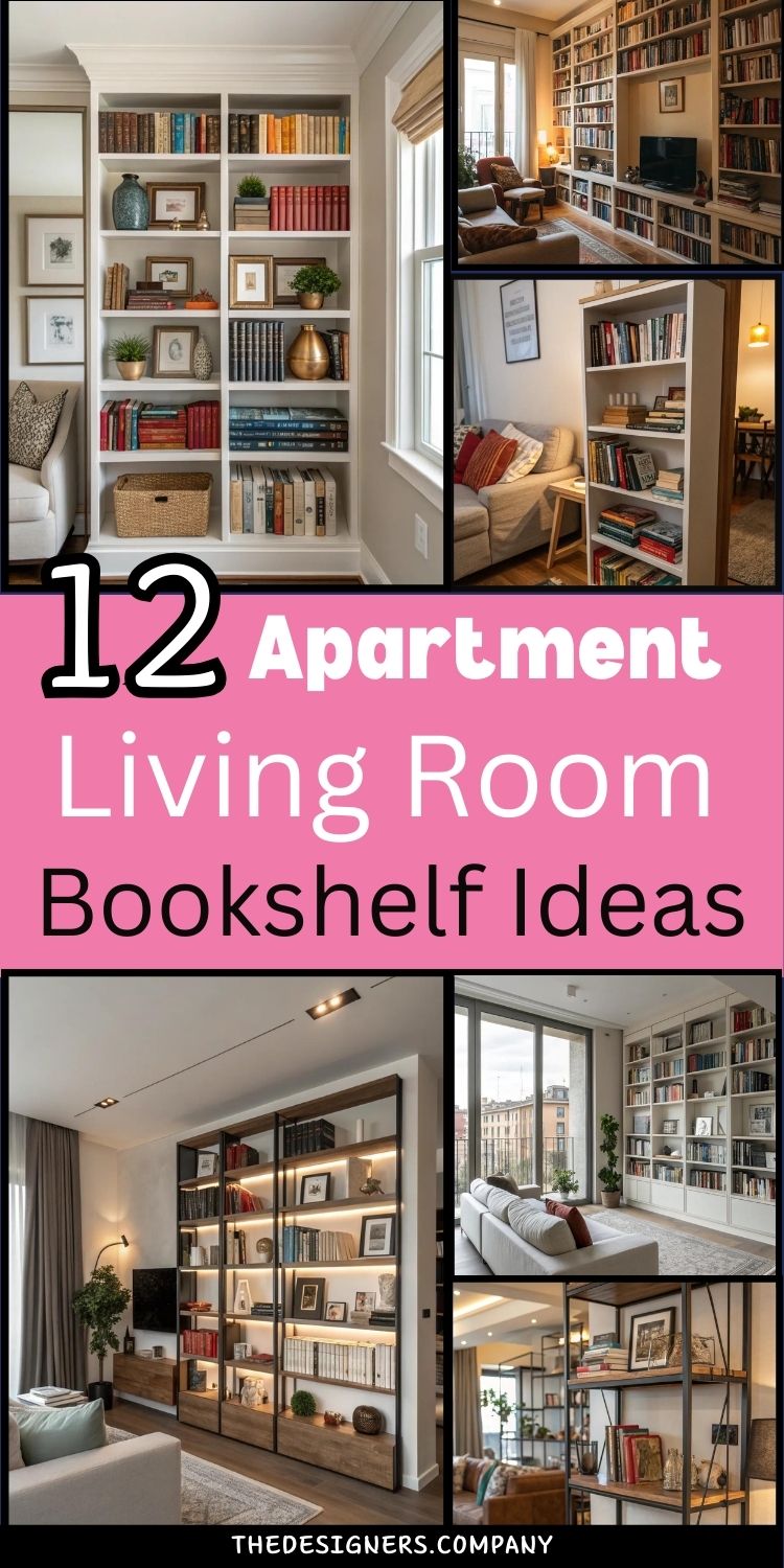 Apartment Living Room Bookshelf Ideas: 12 Beautiful Ways to Decorate Your Room