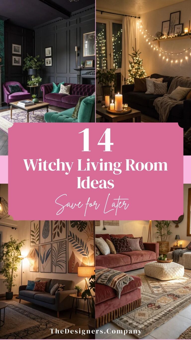 Witchy Living Room Ideas: 14 Inspiring Designs You’ll Fall in Love With