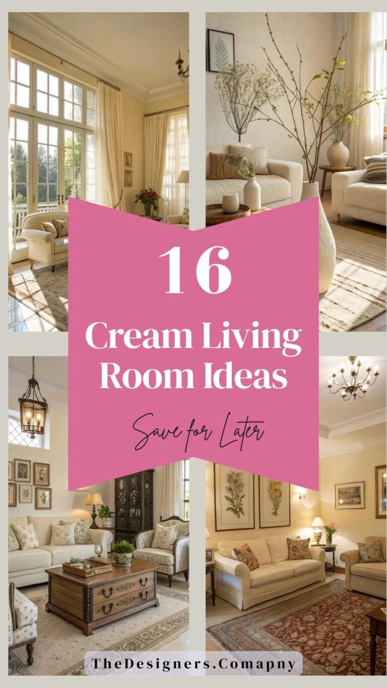 Cream Living Room Ideas: 16 Gorgeous Looks to Refresh Your Space in Style