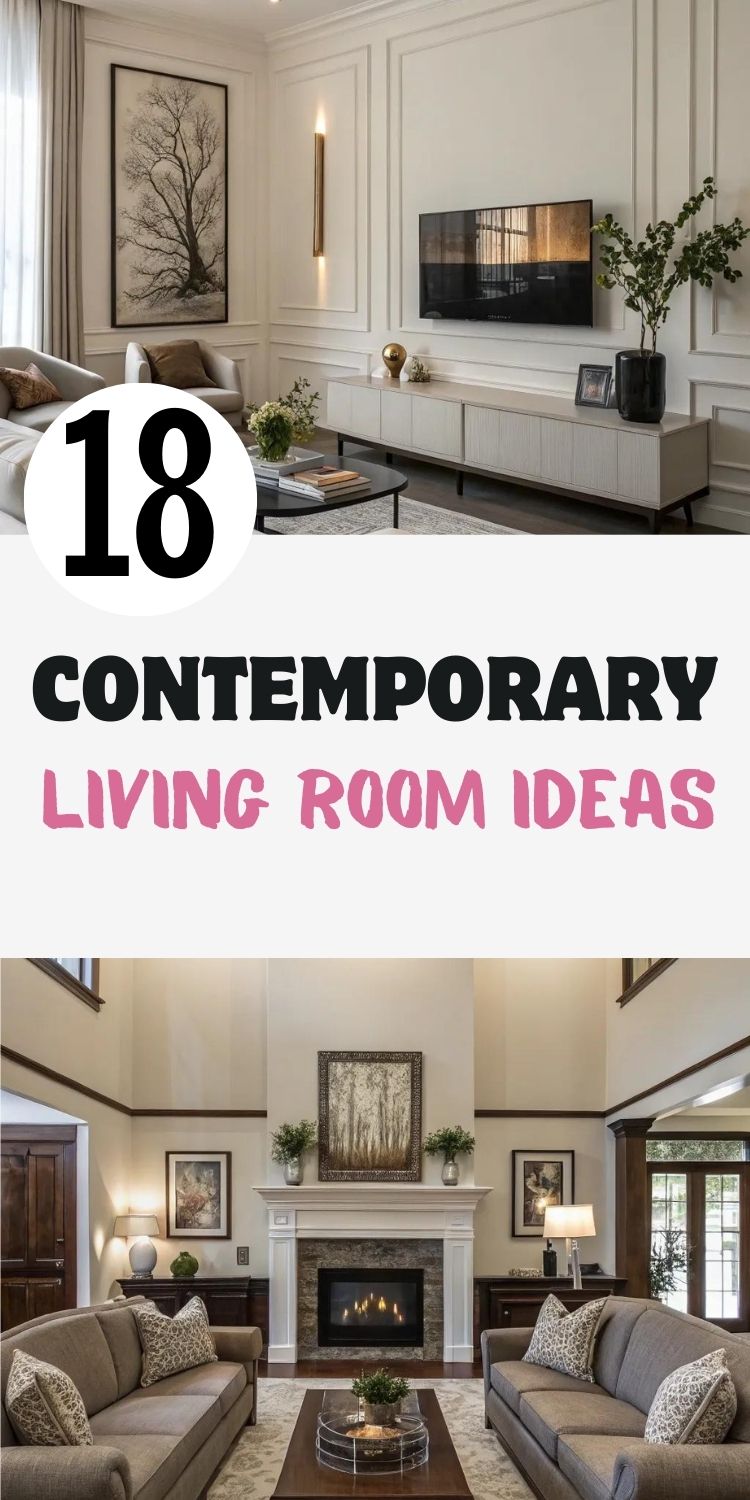 Contemporary Living Room Ideas: 18 Inspiring Styles for Your Home