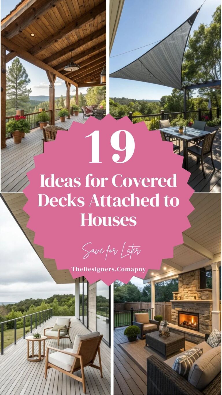 Ideas for Covered Decks Attached to Houses: 19 Gorgeous Makeovers