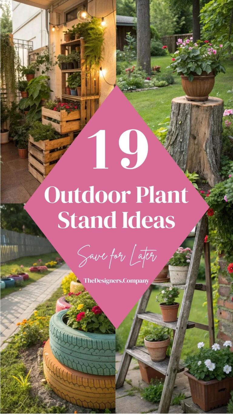 Outdoor Plant Stand Ideas: 19 Stylish Ways to Display Your Plants