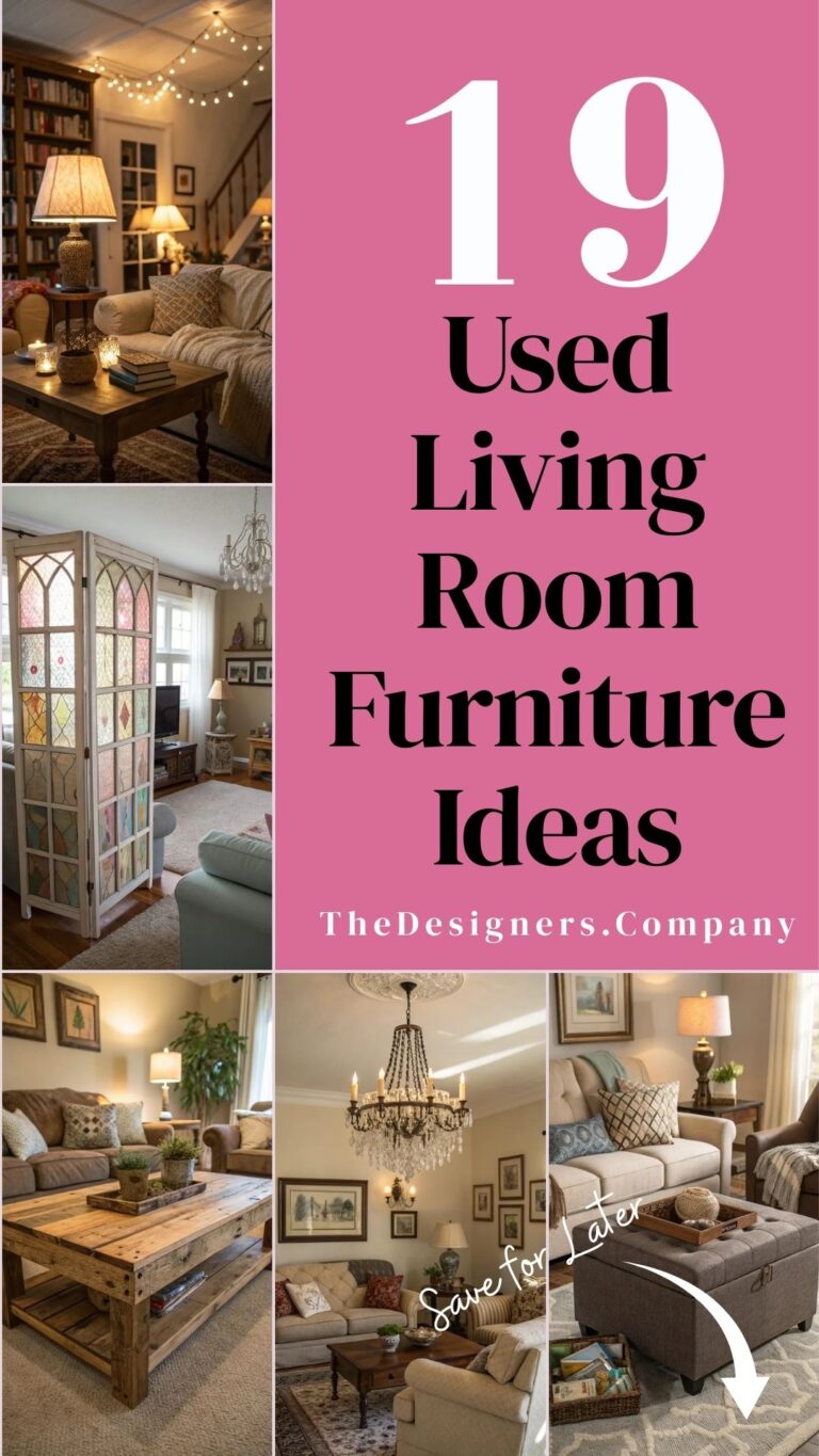 Used Living Room Furniture Ideas: 19 Stunning Looks You’ll Love Instantly