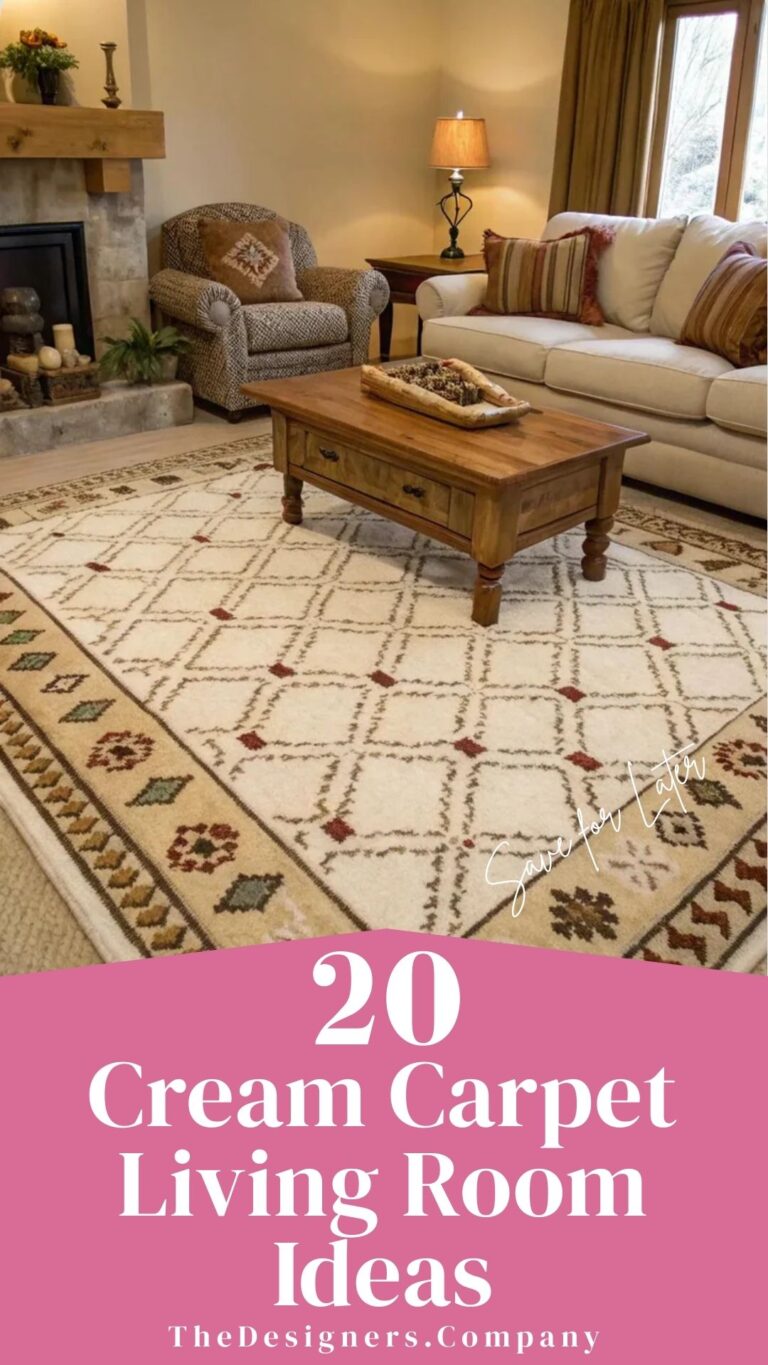 Cream Carpet Living Room Ideas: 20 Chic Designs Worth Copying