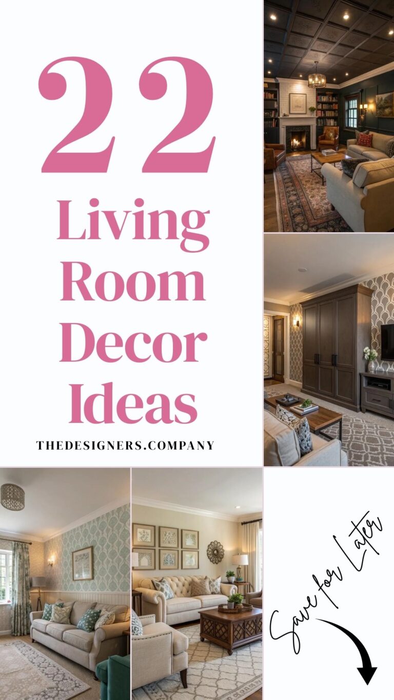 Living Room Decor Ideas: Master 22 Gorgeous Trends That Wow Guests