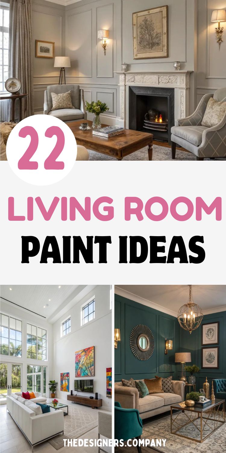 Living Room Paint Ideas: 22 Vibrant Color Trends to Brighten Up Your Home