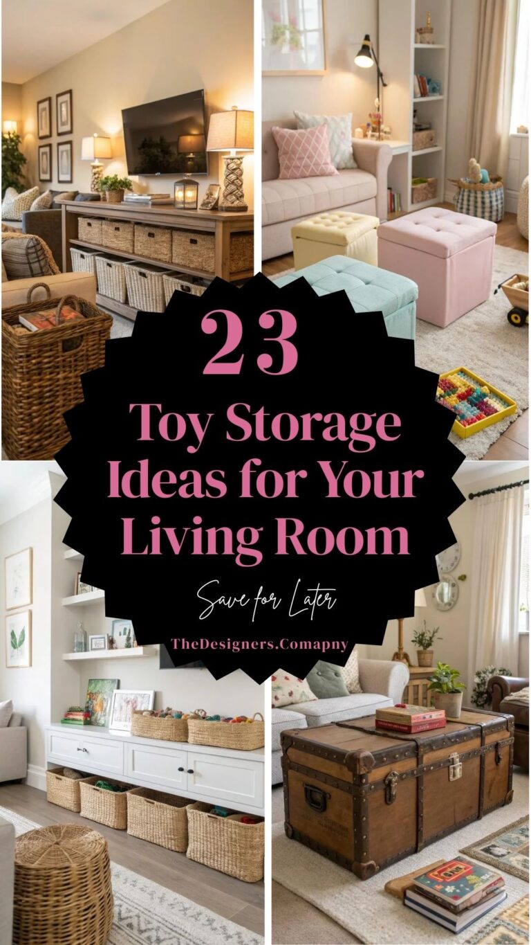 Toy Storage Ideas for Your Living Room: 23 Creative Tips to Control Clutter