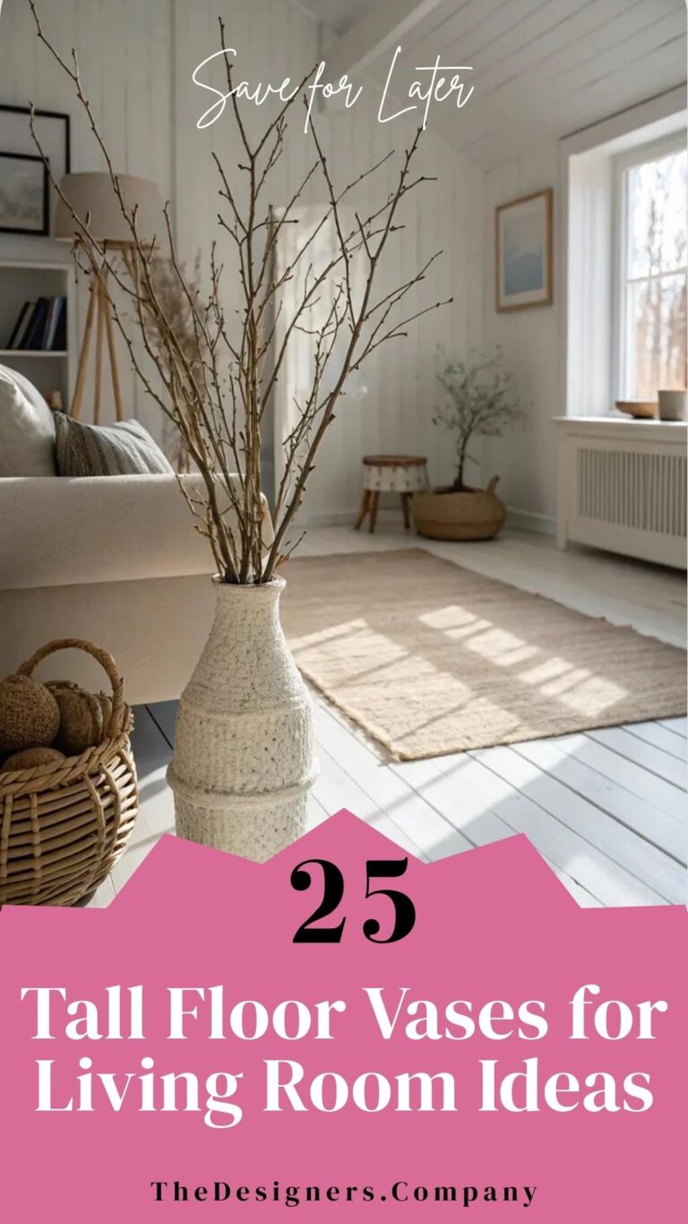 Tall Floor Vases for Living Room Ideas: 25 Stunning Designs