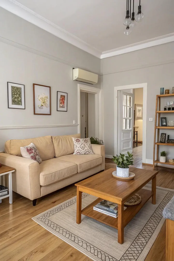 Warm minimalism offers a cozy and inviting atmosphere.