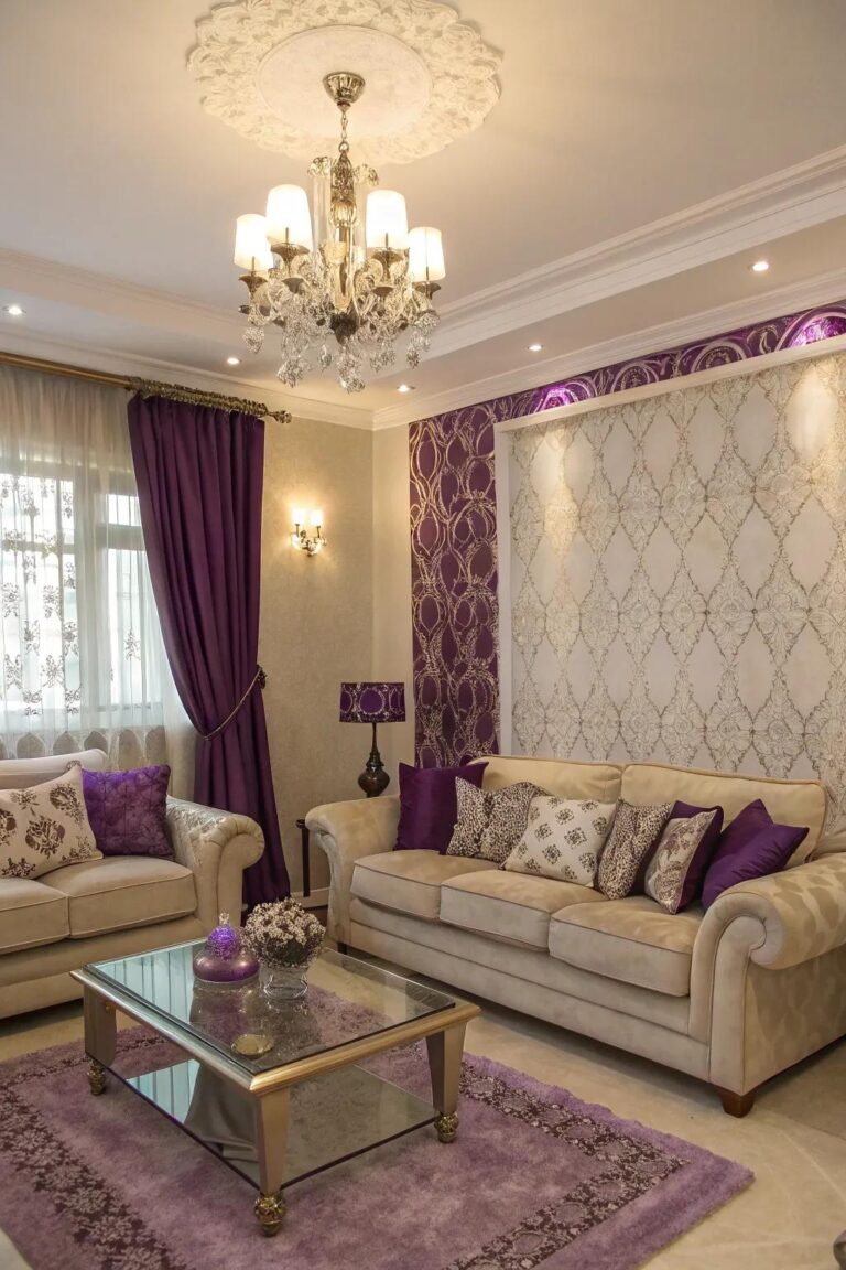 Modern Purple Living Room Ideas: 19 Stylish Designs for a Chic Home