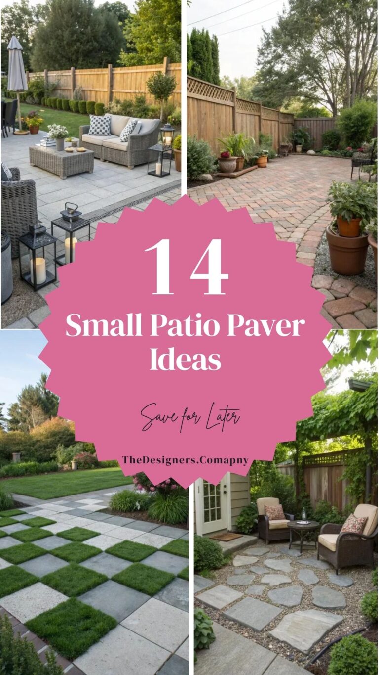 Small Patio Paver Ideas: 14 Brilliant Designs for Tiny Spaces