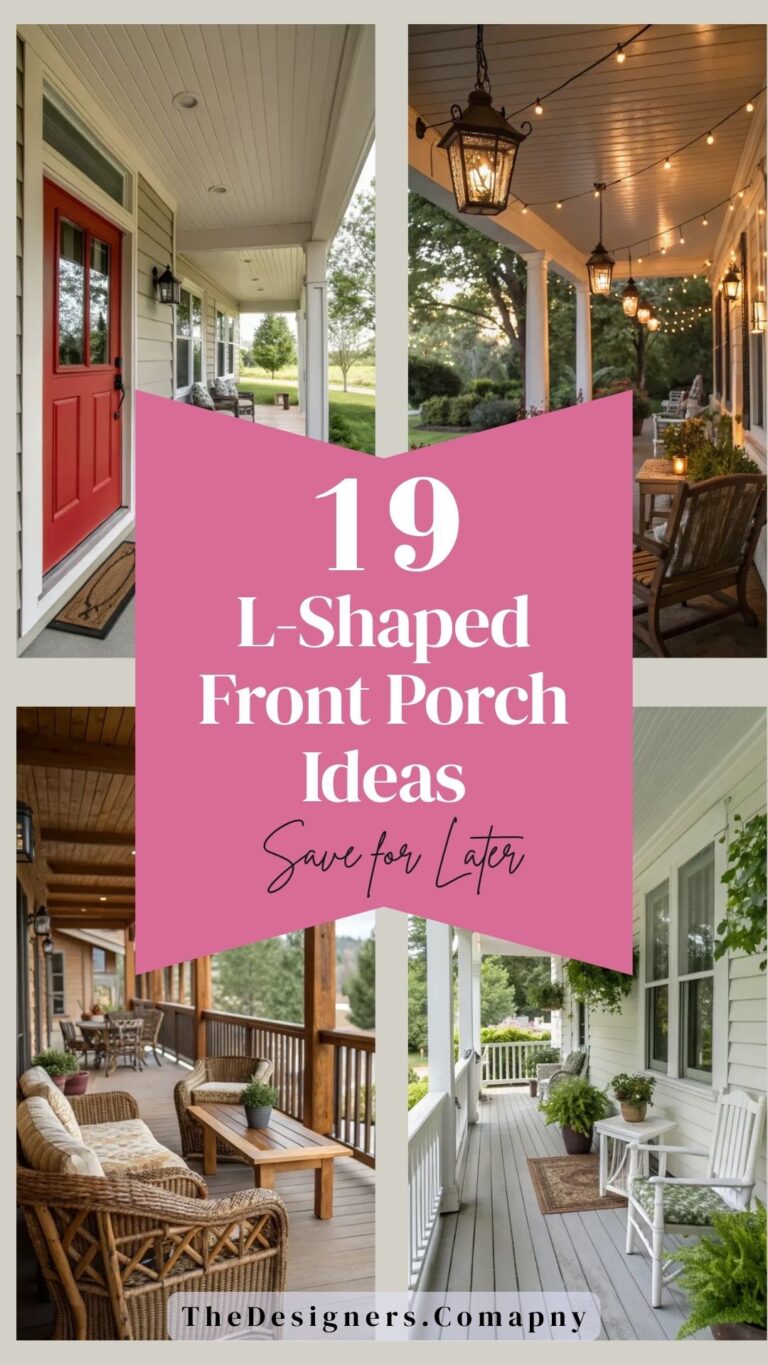 L-Shaped Front Porch Ideas: 19 Stunning Designs for Every Home