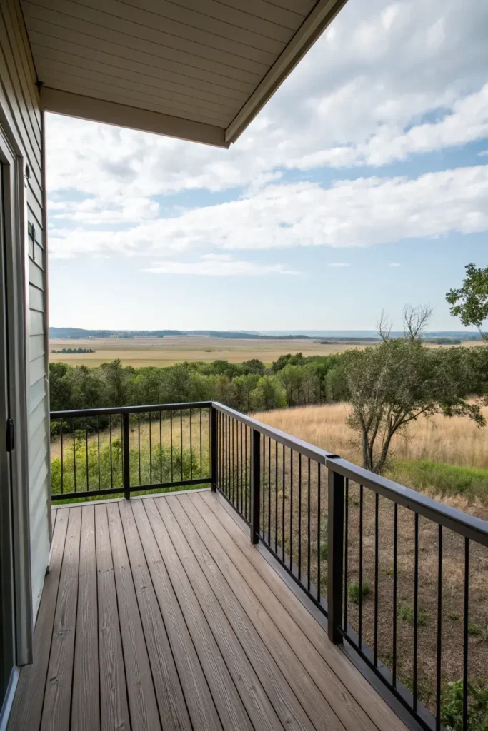 Small Deck Without Railing
