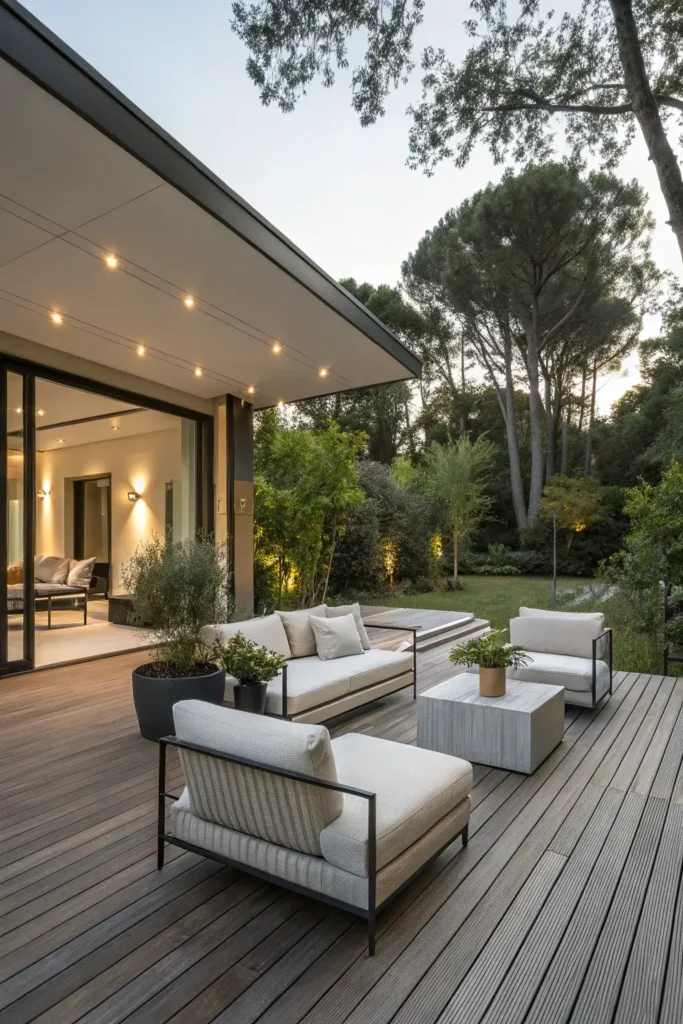 Modern Minimalist Deck
