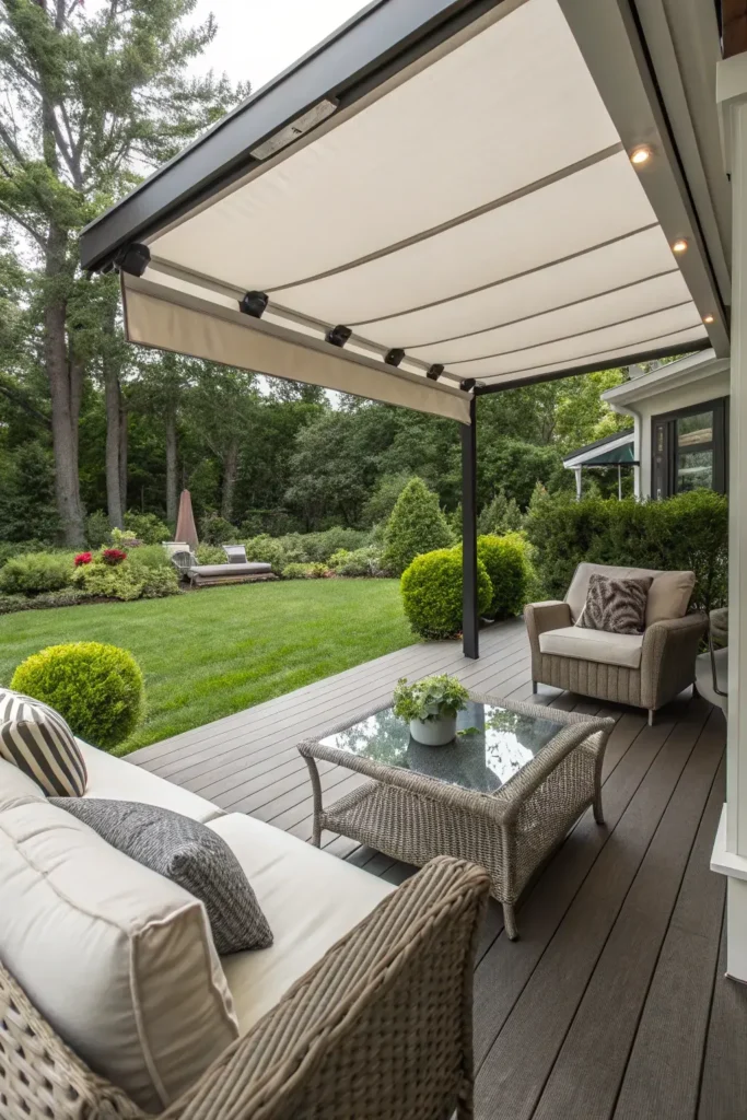 Covered Small Deck