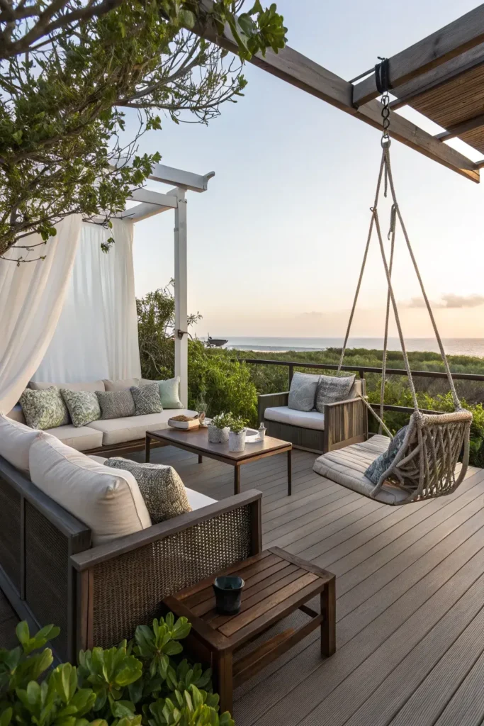 Outdoor Lounge on Deck