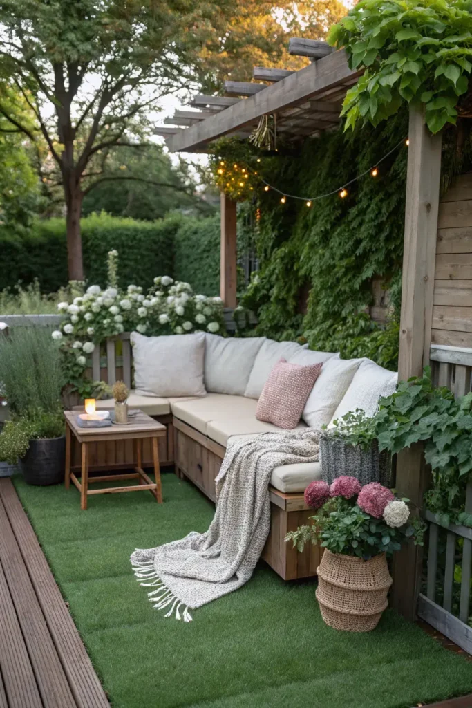 Turfgrass on Small Deck