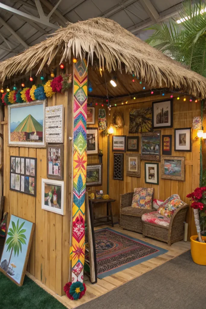 Personal Decor at Tiki Hut