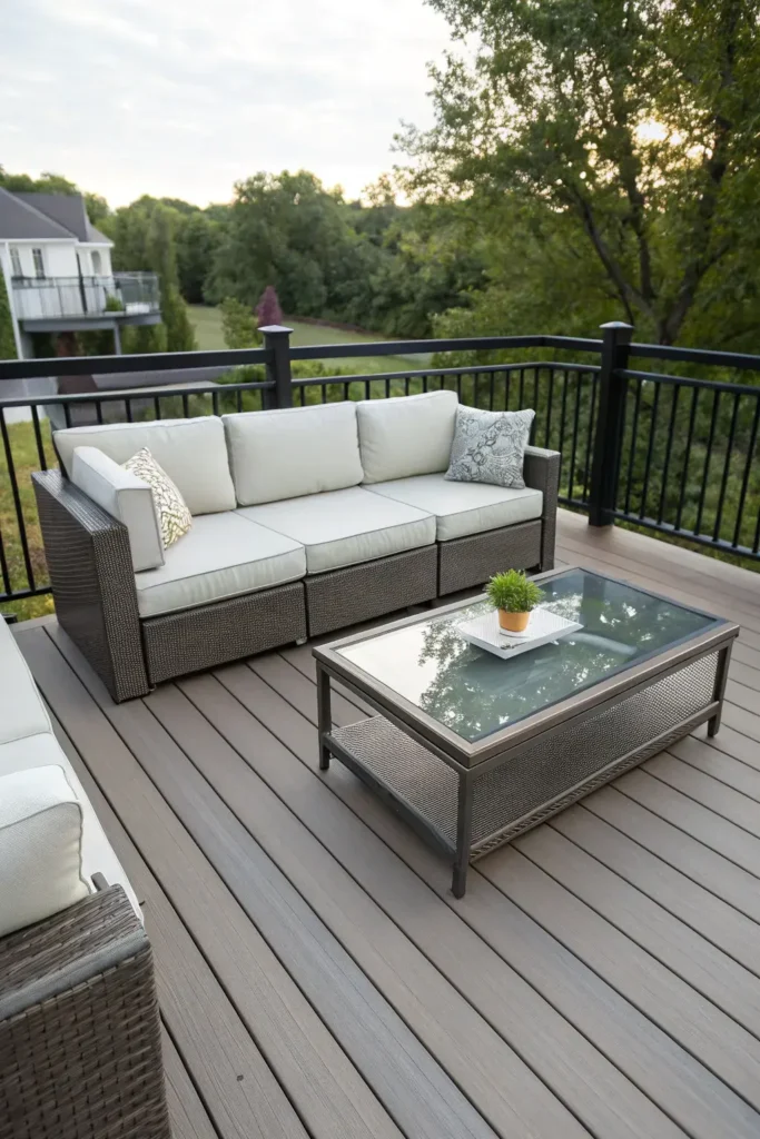 Composite Decking on Small Deck