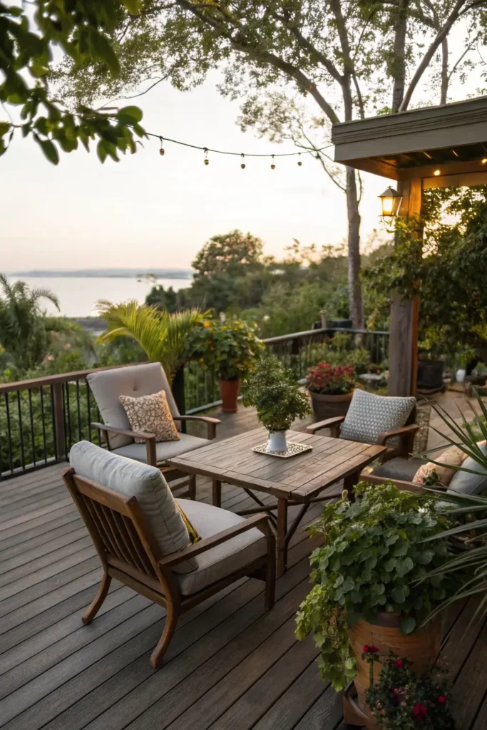 Gathering Space on Small Deck